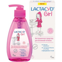 Средство Lactacyd Girl для интимной гигиены девочек с 3-х лет, 200мл