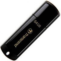USB флешка Transcend JetFlash 350 64Gb, 16/6 мб/с, черный