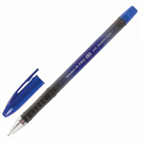 Ручка шариковая Brauberg Model-M Pro синяя, 0.25мм, синий-черный корпус