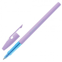 Шариковая ручка Stabilo Liner Pastel синяя, 0.3мм, лавандовый корпус