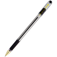 Ручка шариковая Munhwa MC Gold черная, 0.7мм