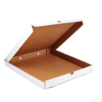 Коробка под пиццу 300х300х40мм, белая
