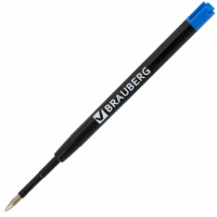 Стержень для шариковой ручки Brauberg синий, 1мм, 98мм, пластиковый