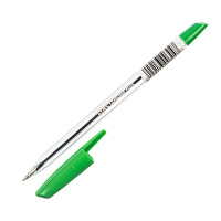 Ручка шариковая Leniar Linc Corona Plus зеленая, 0.7мм