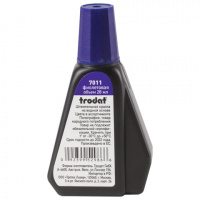 Штемпельная краска на водной основе Trodat 28мл, фиолетовая, 7011