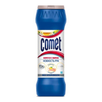 Универсальное чистящее средство Comet Двойной Эффект 475г, лимон, без хлорина, порошок