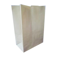 Пакет бумажный Huhtamaki на вынос, 21.5x11.8x30.5см, крафт50, 50шт/уп