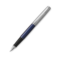 Перьевая ручка Parker Jotter Royal Blue CT F, синий корпус, 2030950