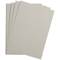 Цветная бумага Clairefontaine Etival color облачно-серый, 500х650мм, 24 листа, 160г/м2, легкое зерно