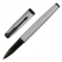 Ручка-роллер PARKER 'IM Achromatic Grey BT', корпус серый матовый, нержавеющая сталь, черная, 212775