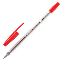 Ручка шариковая Brauberg M-500 Classic красная, 0.7мм