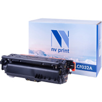 Картридж лазерный Nv Print CF032AY, желтый, совместимый