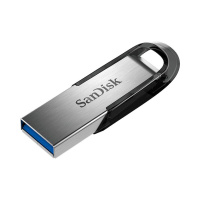 Флеш-память SanDisk Ultra Flair, 128Gb, USB 3.0, с/чер, SDCZ73-128G-G46