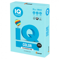 Цветная бумага для принтера Iq Color pale голубая, А3, 500 листов, 80г/м2, MB30