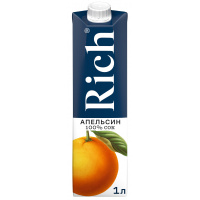 Сок Rich апельсин, 1л
