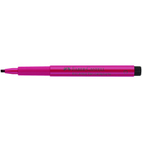 Ручка капиллярная Faber-Castell Pitt Artist Calligraphy Pen цвет 127 розовый кармин, 2.5мм