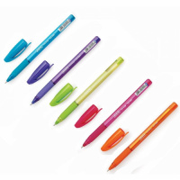 Шариковая ручка Attache Glide Trio Grip синяя, 0.5мм, масляная основа