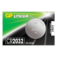 Батарейка Gp CR2032, 3В, литиевая, отрывная