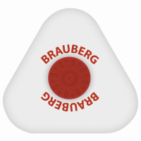 Ластик Brauberg Energy 10х45х45мм, треугольный