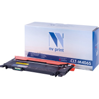 Картридж лазерный Nv Print CLTM406SM, пурпурный, совместимый