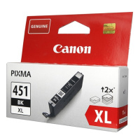 Картридж струйный Canon CLI-451BK XL, черный