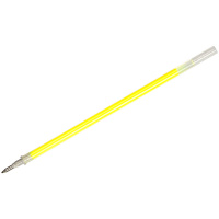 Стержень для гелевой ручки Crown желтый, 0.7мм, 138мм