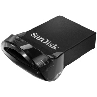 Память SanDisk 'Ultra Fit'  16GB, USB 3.1 Flash Drive, черный
