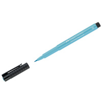 Ручка капиллярная Faber-Castell Pitt Artist Pen Brush цвет 154 светло-кобальтовая бирюза, кистевая