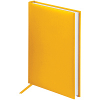 Ежедневник недатированный Officespace Ariane желтый, А5, 160 листов, обложка с поролоном