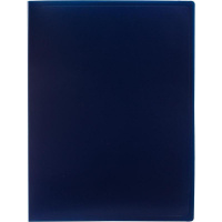 Пластиковая папка с зажимом Attache синяя, А4, 16мм, 055Z-E