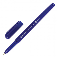 Шариковая ручка Brauberg i-Stick синяя, 0.35мм, синий корпус