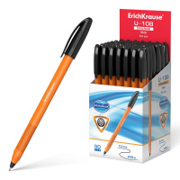 Ручка шариковая ErichKrause U-108 Orange Stick 1.0, черная