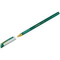 Шариковая ручка Berlingo xGold зеленая, 0.5мм, зеленый корпус
