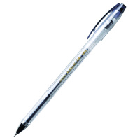 Ручка гелевая Crown Hi-Jell Needle черная, 0.5мм