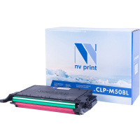 Картридж лазерный Nv Print CLTM508LM, пурпурный, совместимый