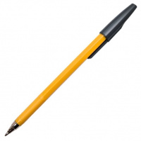 Ручка шариковая Dolce Costo желтый корпус, мет.наконечник, черная, 0,7 мм