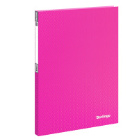 Файловая папка Berlingo Neon розовая, А4, на 40 файлов