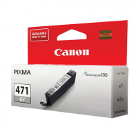 Картридж струйный CANON (CLI-471GY) PIXMA MG5740/MG6840/MG7740, серый, оригинальный, ресурс 780 стр.