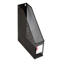 Накопитель для бумаг вертикальный Berlingo Steel&Style А4, черный, 72мм