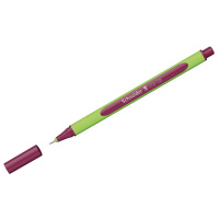 Ручка капиллярная Schneider Line-Up сливовая, 0.4мм, салатовый корпус