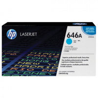 Картридж лазерный HP (CF031A) ColorLaserJet CM4540, голубой, оригинальный, ресурс 12 500 страниц