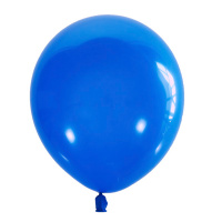 Воздушные шары, 100шт., М12/30см, ПатиБум, синий, пастель