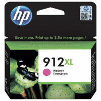 Картридж струйный HP (3YL82A) для HP OfficeJet Pro 8023, №912XL пурпурный, ресурс 825 страниц, ориги