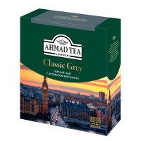 Чай Ahmad Classic Grey (Классик Грей), черный, 100 пакетиков