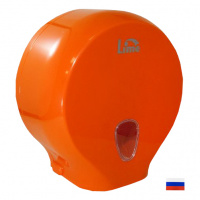 Диспенсер для туалетной бумаги в рулонах Lime оранжевый, mini, 915203