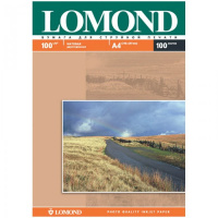 Фотобумага для струйных принтеров Lomond А4, 100 листов, 100г/м2, матовая, двусторонняя, 102002