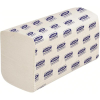 Бумажные полотенца листовые Luscan Professional листовые, белые, V укладка, 200шт, 2 слоя, 20 пачек