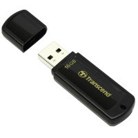 USB флешка Transcend JetFlash 350 16Gb, 15/11 мб/с, черный