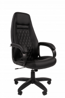 Кресло офисное Chairman 950 LT экокожа премиум, черная, крестовина пластик