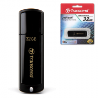 USB флешка Transcend JetFlash 350 32Gb, 15/11 мб/с, черный